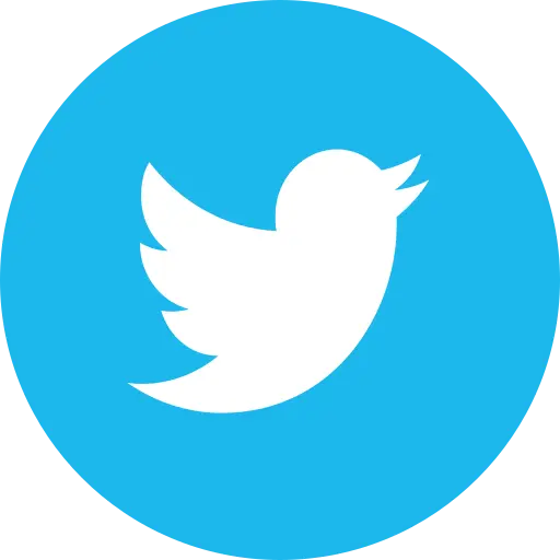Circle twitter icon