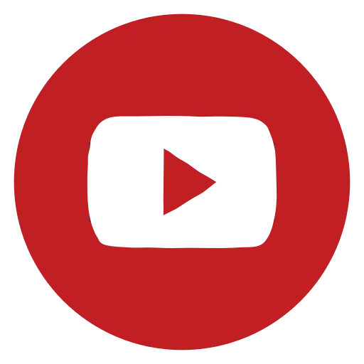 Circle youtube icon